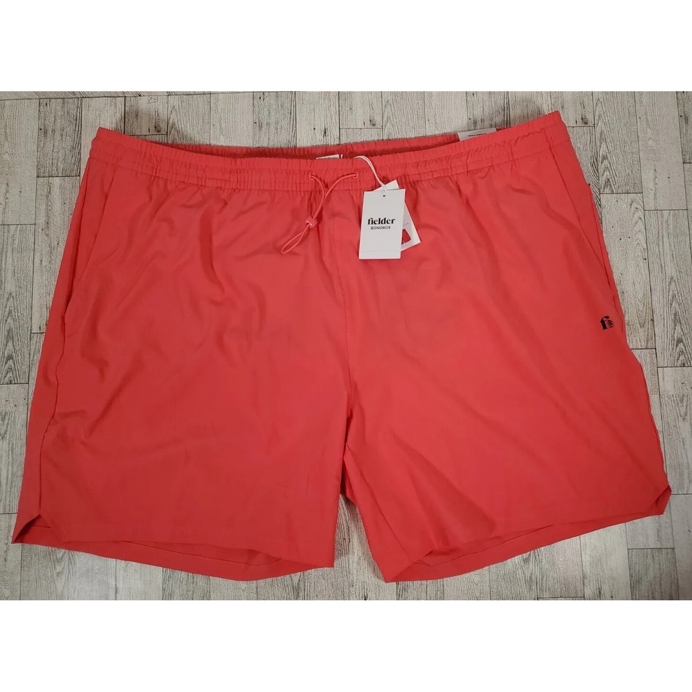 Bonobos Fielder Swim Trunks Mens XXXL (3X) UPF 50 Quick Dry Fish Print w/Water